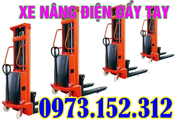 Xe nâng bán tự động 1.5 tấn